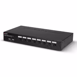 Lindy 39540 switch per keyboard-video-mouse (kvm) Montaggio rack Nero - Vista aggiuntiva 5
