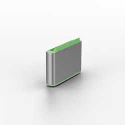 Lindy 40438 clip sicura USB tipo-C Verde 10 pz