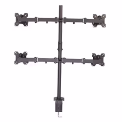 Lindy 40659 Supporti a parete per TV 28" Scrivania Nero - Vista aggiuntiva 4