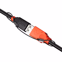 Lindy 40774 cavo di sicurezza Nero 0,15 m