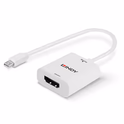 Lindy 41069 cavo e adattatore video Mini DisplayPort HDMI tipo A (Standard) Bianco - Vista aggiuntiva 4
