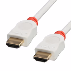 Lindy 41411, 1 m, HDMI tipo A (Standard), HDMI tipo A (Standard), Rosso, Bianco