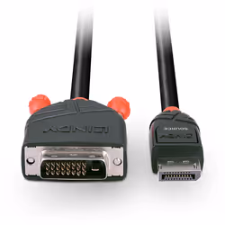 Lindy 41493 cavo e adattatore video 5 m DVI-D DisplayPort Nero - Vista aggiuntiva 4