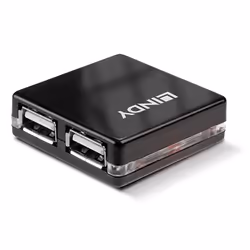 Lindy 42742 hub di interfaccia 480 Mbit/s Nero - Vista aggiuntiva 4