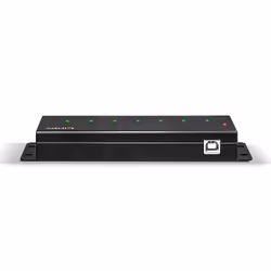 Lindy 42794 hub di interfaccia USB 2.0 Type-B 480 Mbit/s Nero - Vista aggiuntiva 4