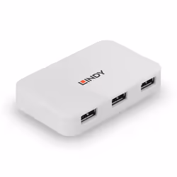 Lindy 43143, USB 3.2 Gen 1 (3.1 Gen 1) Type-A, USB 3.2 Gen 1 (3.1 Gen 1) Type-A, 5000 Mbit/s, Bianco, Windows 2000, Windows 7 ...