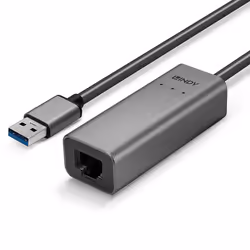 Lindy 43313 adattatore per inversione del genere dei cavi USB-A RJ-45 Argento - Vista aggiuntiva 5