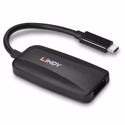 Lindy 43337 cavo e adattatore video 0,13 m USB tipo-C DisplayPort Nero - Vista aggiuntiva 3