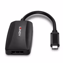 Lindy 43337 cavo e adattatore video 0,13 m USB tipo-C DisplayPort Nero - Vista aggiuntiva 5