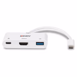 Lindy 43340 adattatore grafico USB Bianco - Vista aggiuntiva 4