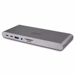 Lindy 43349 replicatore di porte e docking station per laptop Cablato USB 3.2 Gen 1 (3.1 Gen 1) Type-C Argento - Vista aggiuntiva 4