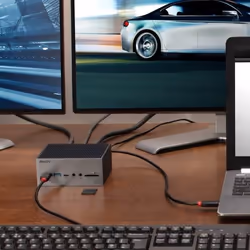Lindy 43351 replicatore di porte e docking station per laptop USB 3.2 Gen 1 (3.1 Gen 1) Type-C Grigio - Vista aggiuntiva 6