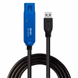 Lindy 43362 cavo USB USB 3.2 Gen 1 (3.1 Gen 1) 30 m USB A Nero, Blu - Vista aggiuntiva 7