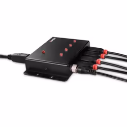 Lindy 43374 hub di interfaccia USB 3.2 Gen 1 (3.1 Gen 1) Type-B 5000 Mbit/s Nero - Vista aggiuntiva 4
