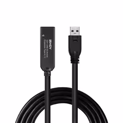 Lindy 43376 cavo USB USB 3.2 Gen 1 (3.1 Gen 1) 10 m USB A USB C Nero - Vista aggiuntiva 2