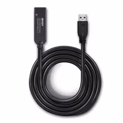 Lindy 43376 cavo USB USB 3.2 Gen 1 (3.1 Gen 1) 10 m USB A USB C Nero - Vista aggiuntiva 3
