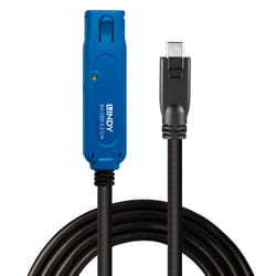 Lindy 43381 cavo USB USB 3.2 Gen 1 (3.1 Gen 1) 8 m USB C USB A Nero, Blu