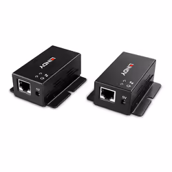 Lindy 43386 moltiplicatore di rete Ricevitore e trasmettitore di rete Nero - Vista aggiuntiva 5