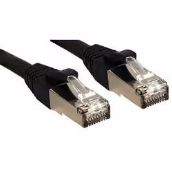 Lindy Cat.6 SSTP / S/FTP PIMF Premium 2.0m, 2 m, Nero