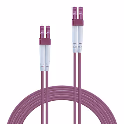 Lindy 46345 cavo InfiniBand e in fibra ottica 15 m LC Rosa - Vista aggiuntiva 2