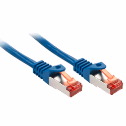 Lindy Cat.6 S/FTP 5m, 5 m, Cat6, S/FTP (S-STP), RJ-45, RJ-45, Blu