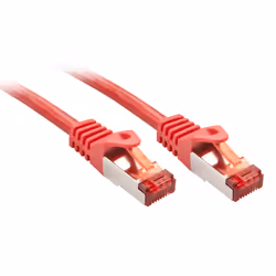 Lindy 1.5m Cat.6 RJ-45, 1,5 m, Cat6, S/FTP (S-STP), RJ-45, RJ-45, Rosso