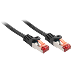 Lindy Cat.6 S/FTP 7.5m cavo di rete Nero 7,5 m Cat6 S/FTP (S-STP)