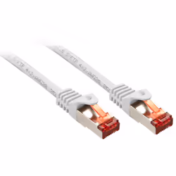 Lindy Cat.6 S/FTP, 5 m, Cat6, S/FTP (S-STP), RJ-45, RJ-45, Bianco