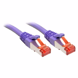 Lindy Rj45/Rj45 Cat6 0.3m, 0,3 m, Cat6, S/FTP (S-STP), RJ-45, RJ-45, Viola