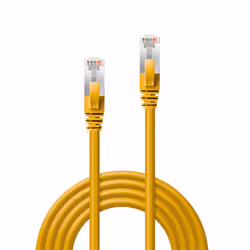 Lindy 47861 cavo di rete Giallo 0,5 m Cat6a S/FTP (S-STP)