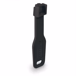 Lindy 47891 clip sicura Bloccaporte + chiave RJ-45 Nero Acrilonitrile butadiene stirene (ABS) 10 pz - Vista aggiuntiva 2