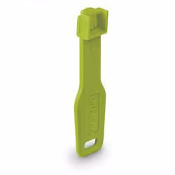 Lindy 47894 clip sicura Bloccaporte + chiave RJ-45 Verde Acrilonitrile butadiene stirene (ABS) 10 pz - Vista aggiuntiva 2