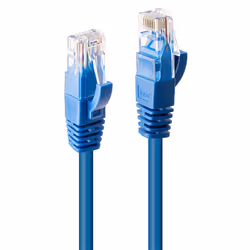 Lindy 48025, 30 m, Cat6, U/UTP (UTP), RJ-45, RJ-45, Blu