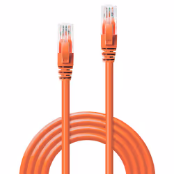 Lindy 48112 cavo di rete Arancione 10 m Cat6 U/UTP (UTP)