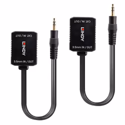 Lindy 70450 moltiplicatore AV Trasmettitore e ricevitore AV Nero