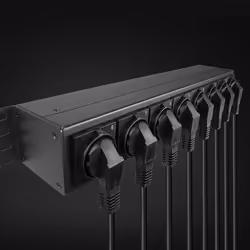 Lindy 73025 unità di distribuzione dell'energia (PDU) 8 presa(e) AC 1.5U Nero - Vista aggiuntiva 5