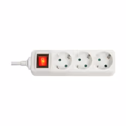 Lindy 73101, Interno, Tipo F, Bianco, 3 presa(e) AC, 3500 W, -4 - 40 °C