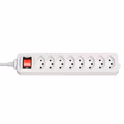 Lindy 73169, Interno, Tipo F, Bianco, 8 presa(e) AC, 2300 W, -4 - 40 °C