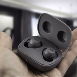 Lindy LE400W Auricolare Wireless In-ear Musica/Giornaliera USB tipo-C Bluetooth Grigio - Vista aggiuntiva 4