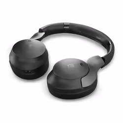 Lindy LHXW-e Auricolare Wireless A Padiglione MUSICA USB tipo-C Bluetooth Nero - Vista aggiuntiva 5