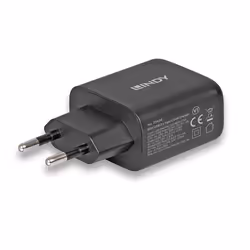 Lindy 73438 Caricabatterie per dispositivi mobili Universale Nero AC Ricarica rapida Interno - Vista aggiuntiva 2
