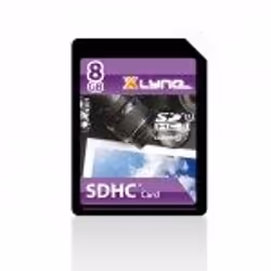 xlyne 7308000 memoria flash 8 GB SDHC Classe 10