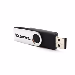 xlyne 177559-2 unità flash USB 4 GB USB tipo A 2.0 Nero, Acciaio inox - Vista aggiuntiva 4