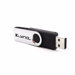 xlyne 177532-2 unità flash USB 32 GB USB tipo A 2.0 Nero, Argento - Vista aggiuntiva 3