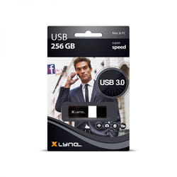 xlyne 7925600 unità flash USB 256 GB USB tipo A 3.2 Gen 1 (3.1 Gen 1) Nero, Bianco