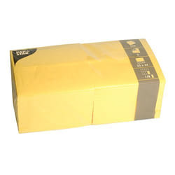 Papstar 84580 tovagliolo di carta Carta velina Giallo 250 pz