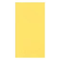 Papstar 84580 tovagliolo di carta Carta velina Giallo 250 pz
