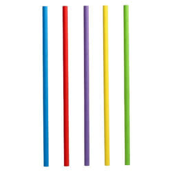Papstar 88481 cannuccia monouso 100 pz Colori assortiti