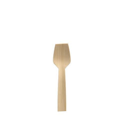 Papstar 88772 cucchiaio monouso Cucchiaio per gelato usa e getta Legno 50 pz