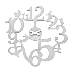 koziol 2327525 orologio da parete e da tavolo Orologio al quarzo Altro Bianco